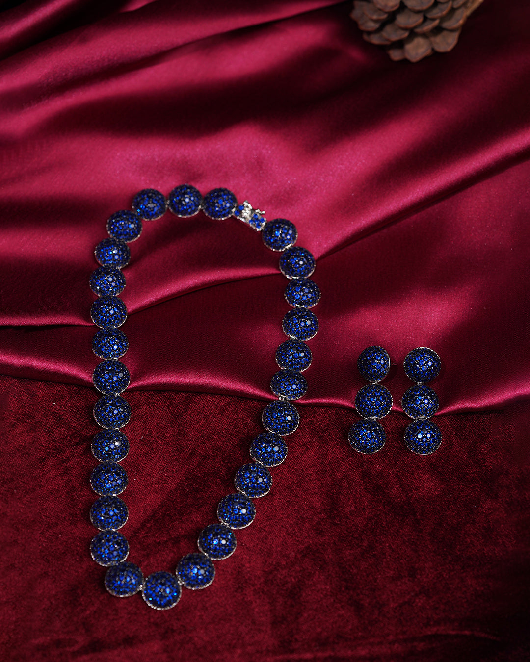 Ratna Raaga Crystal Set- Blue