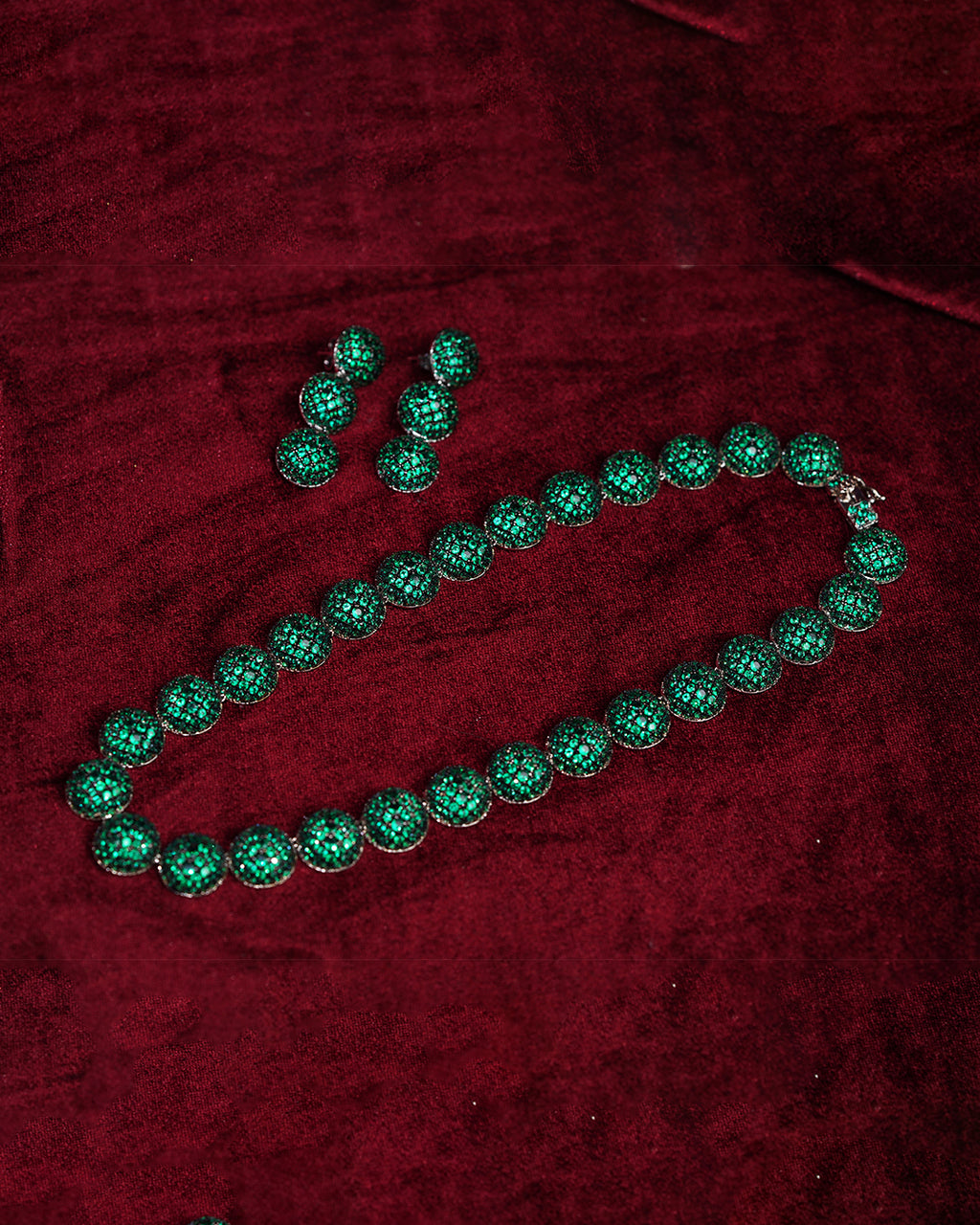 Ratna Raaga Crystal Set- Green