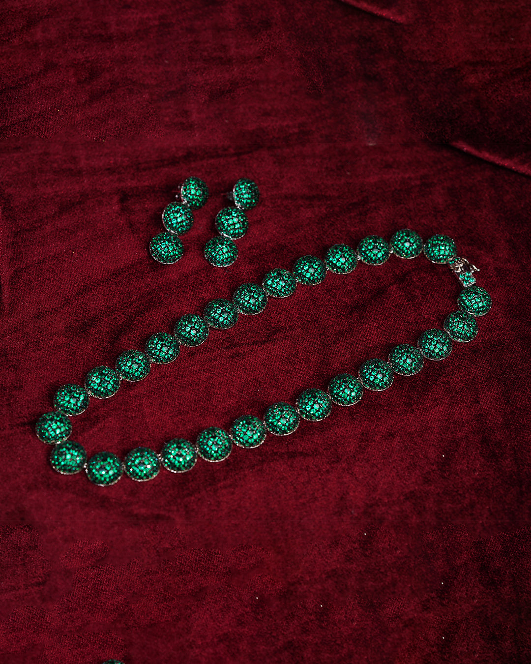Ratna Raaga Crystal Set- Green
