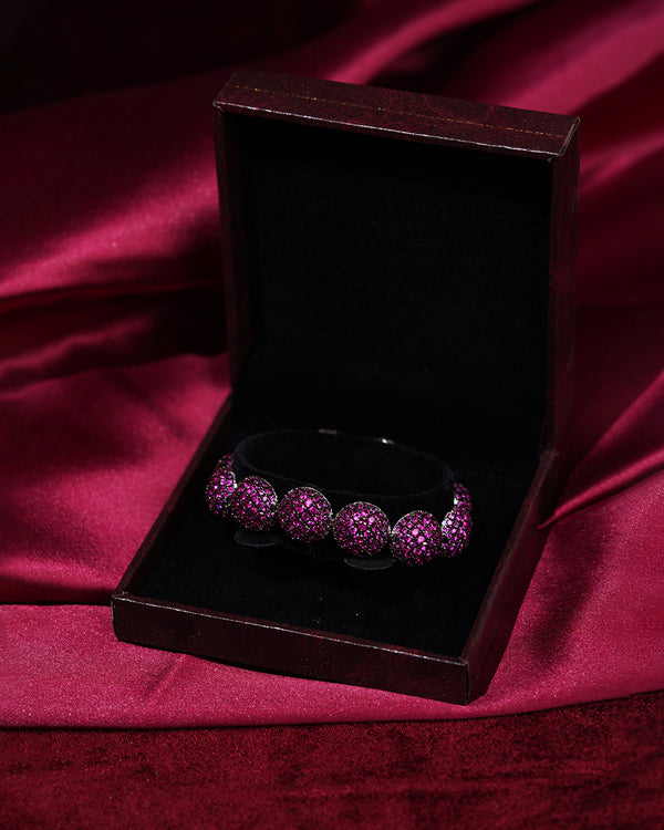 Anuraaga Magenta Raaga Bracelet