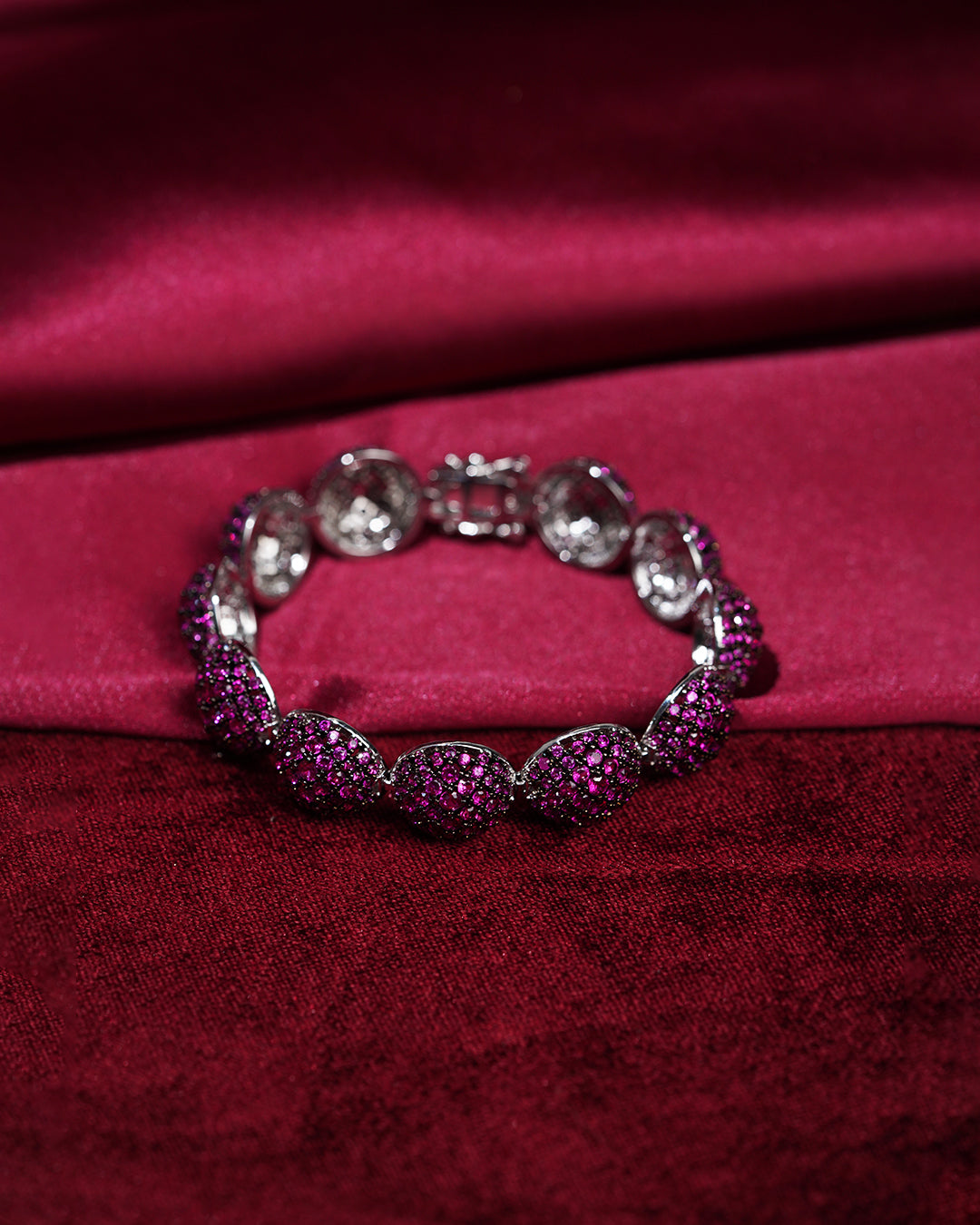 Anuraaga Magenta Raaga Bracelet