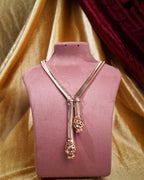 Scarlet Panther Luxe Slider Necklace