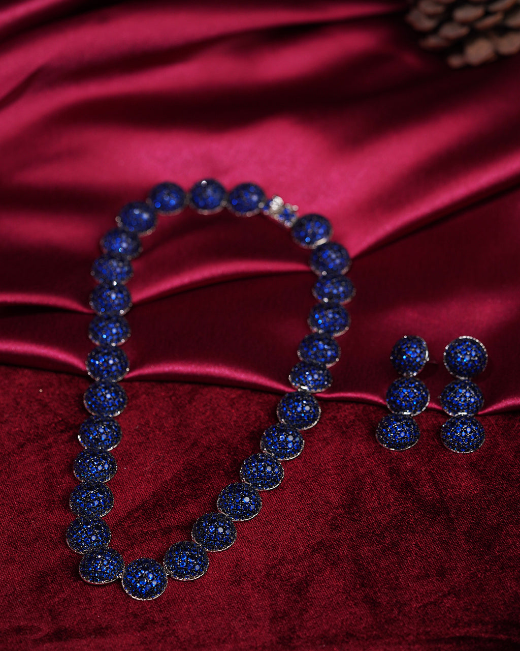 Ratna Raaga Crystal Set- Blue