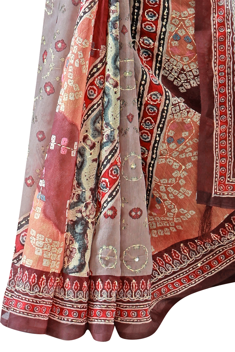 Ruhani Weave Chanderi Saree