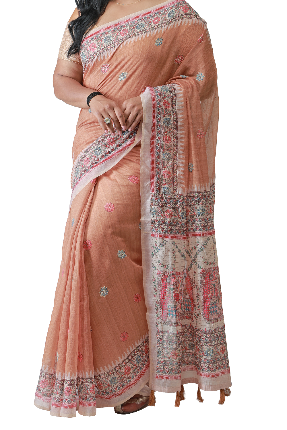 Ira Parampara Chanderi Saree