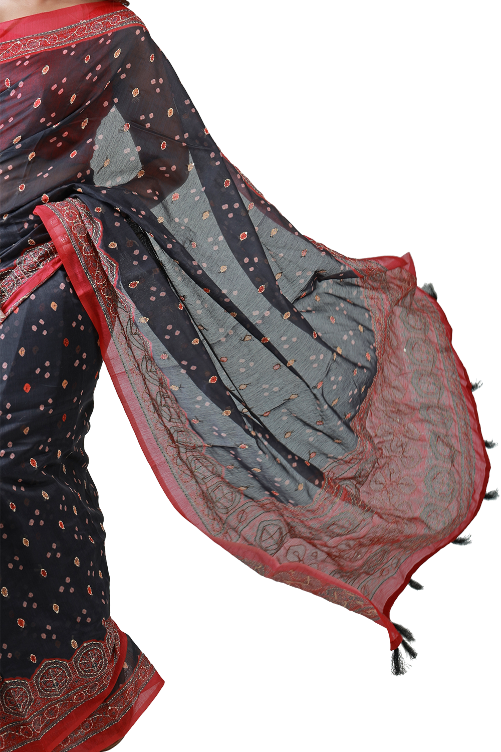 Neel Sundari Chanderi Saree