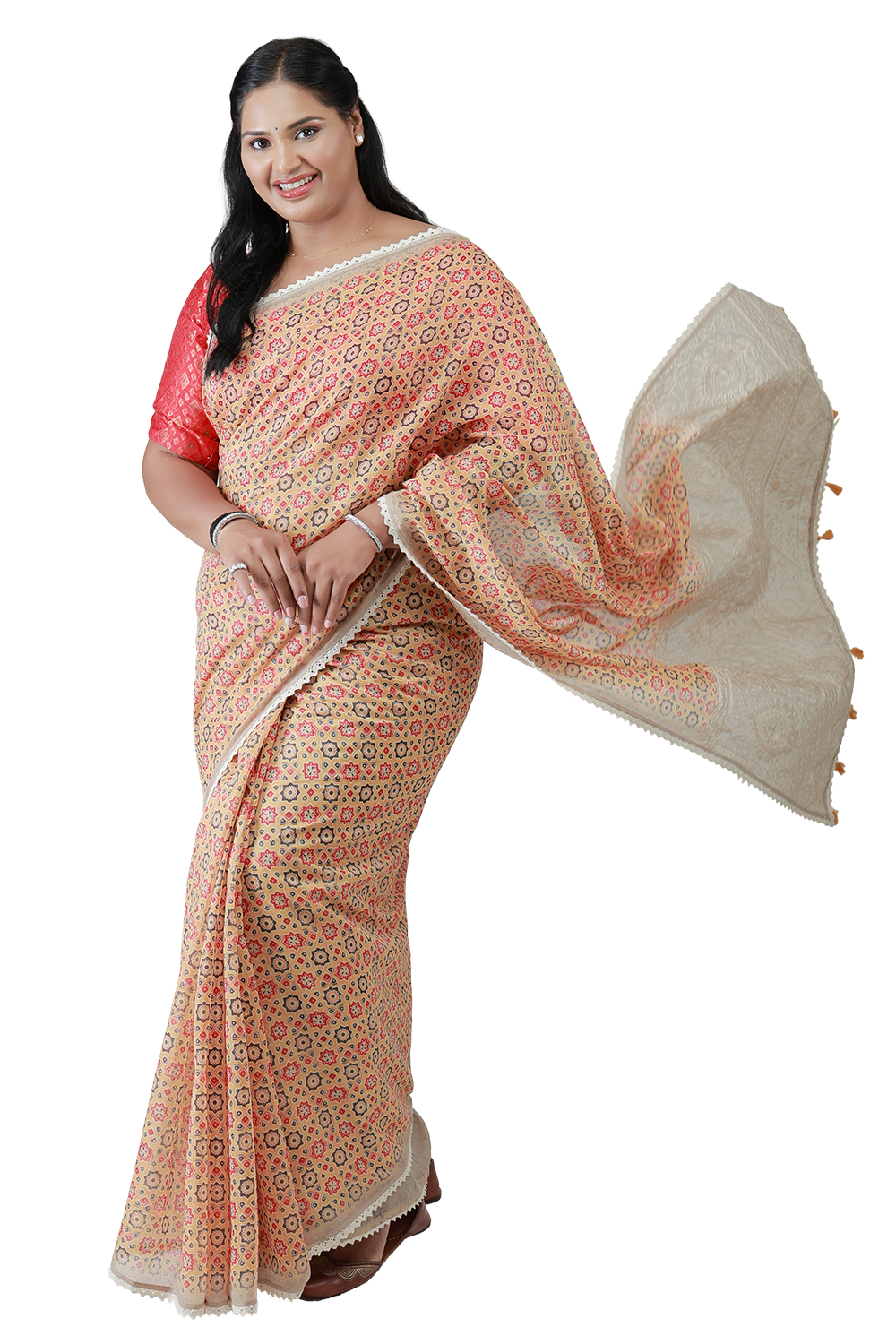 Vastra Veda Tissue Saree