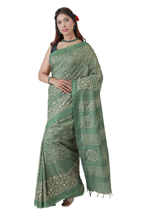 Aarna Batik Bloom Saree