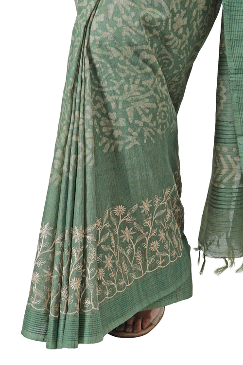 Aarna Batik Bloom Saree