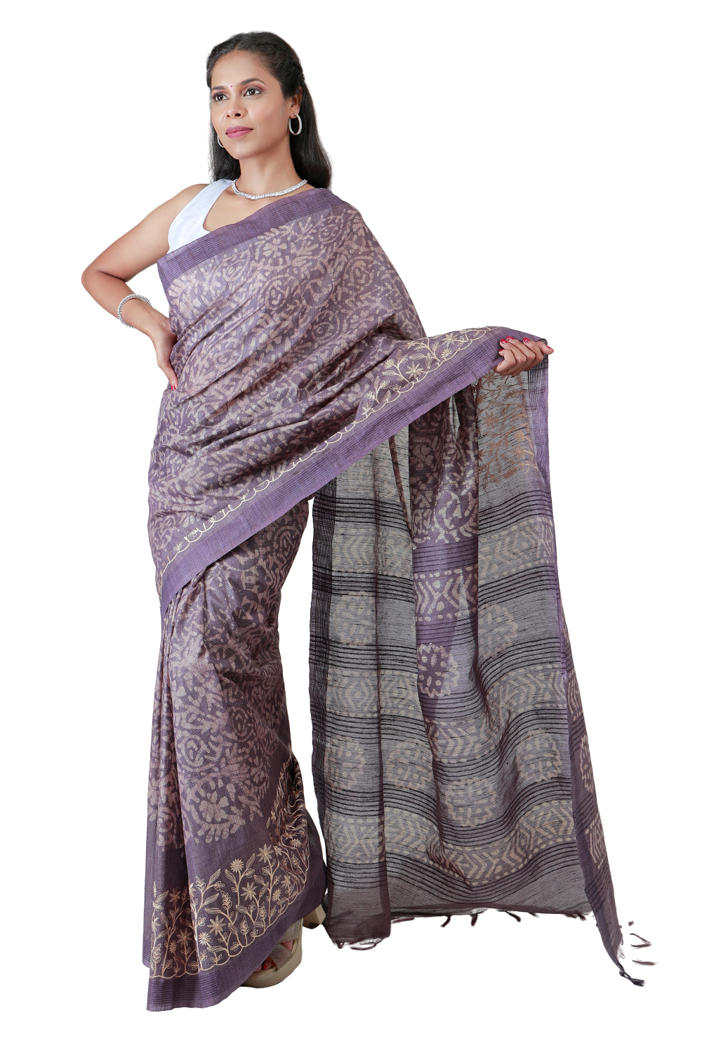 Zariya Batik Bloom Saree