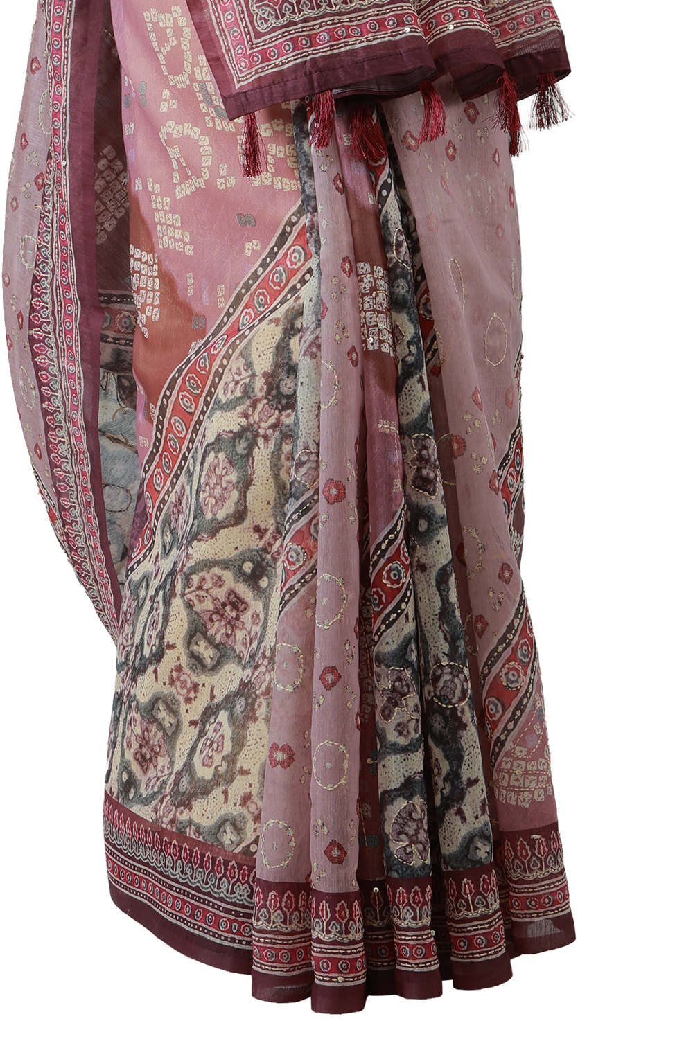 Saanvi Grace Chanderi Saree