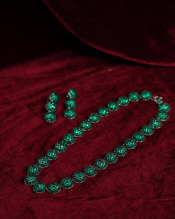 Ratna Raaga Crystal Set- Green