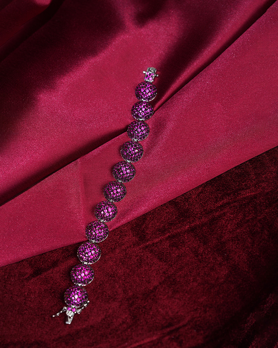 Anuraaga Magenta Raaga Bracelet