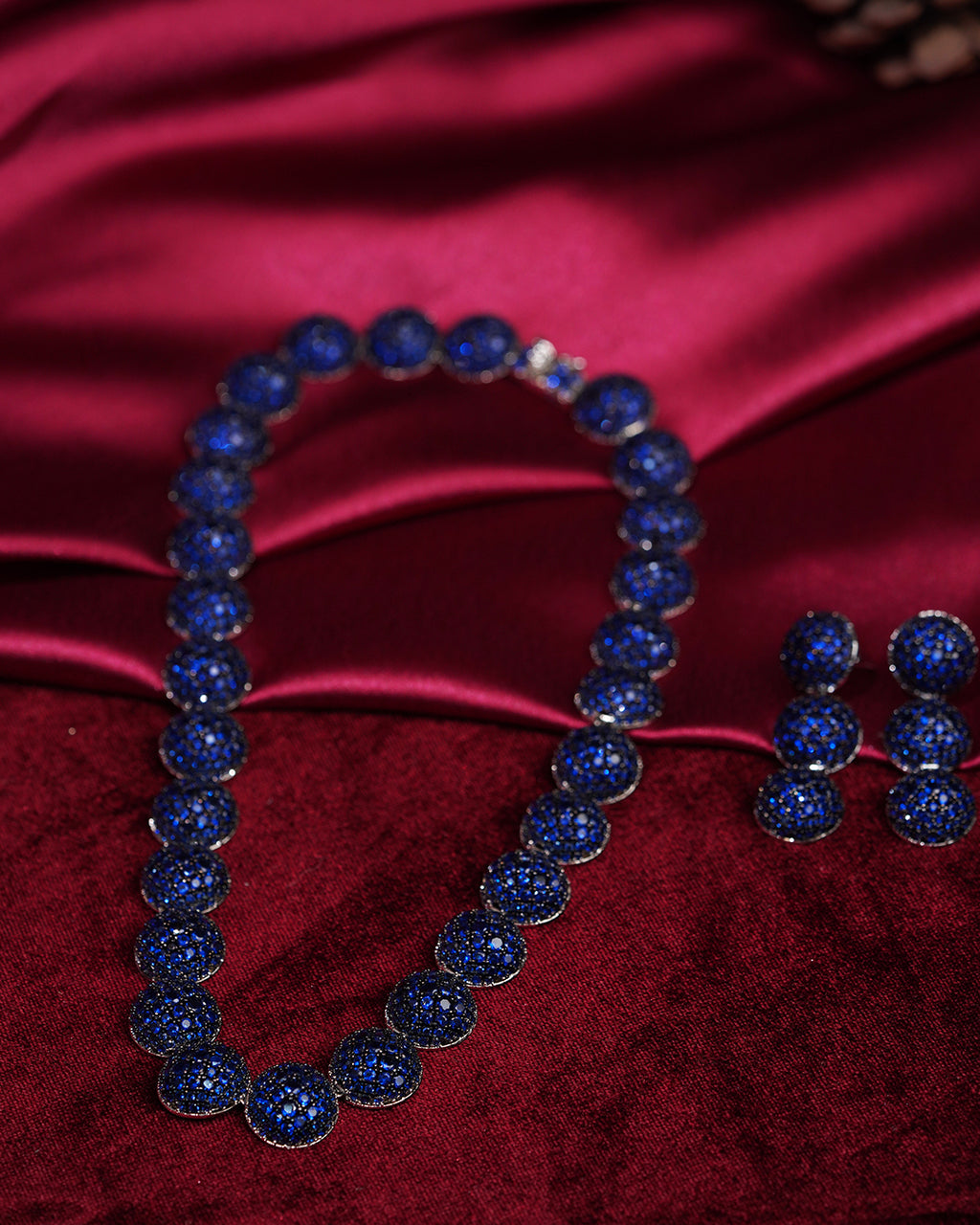 Ratna Raaga Crystal Set- Blue
