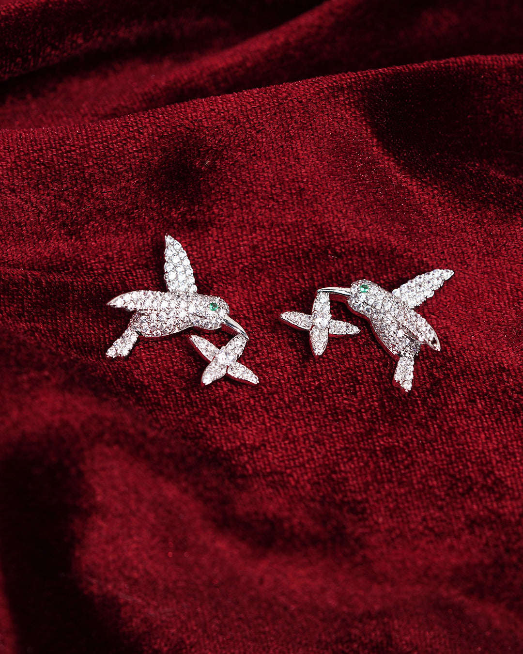 Pakshi Raaga Diamond earrings