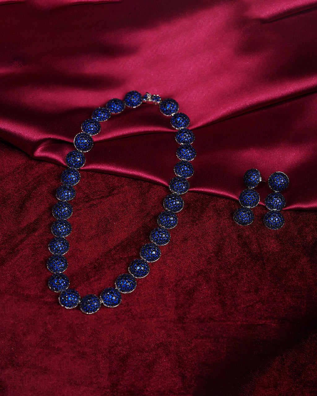 Ratna Raaga Crystal Set- Blue