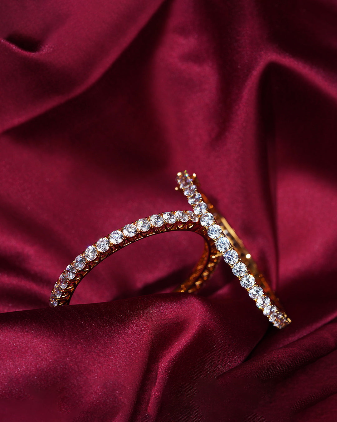 Nitya Anant Raaga Gold Diamond Bangles