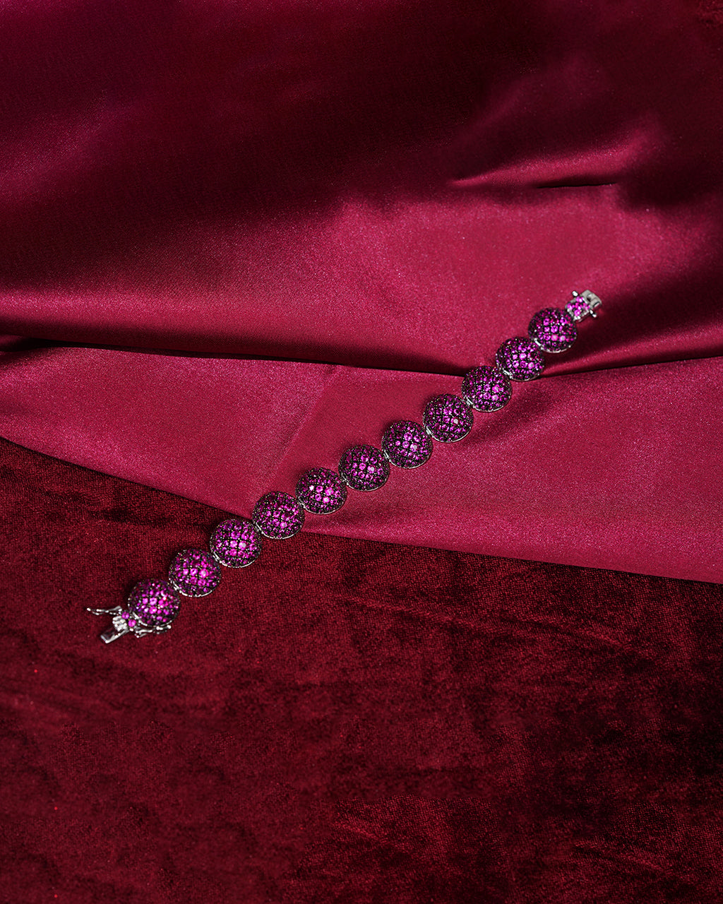 Anuraaga Magenta Raaga Bracelet