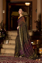 Kaalika Ghat Chola Silk Saree