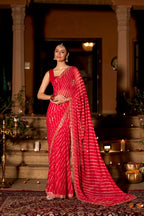 Gulnaar Leheriya Jorjat Saree