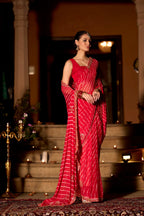 Gulnaar Leheriya Jorjat Saree