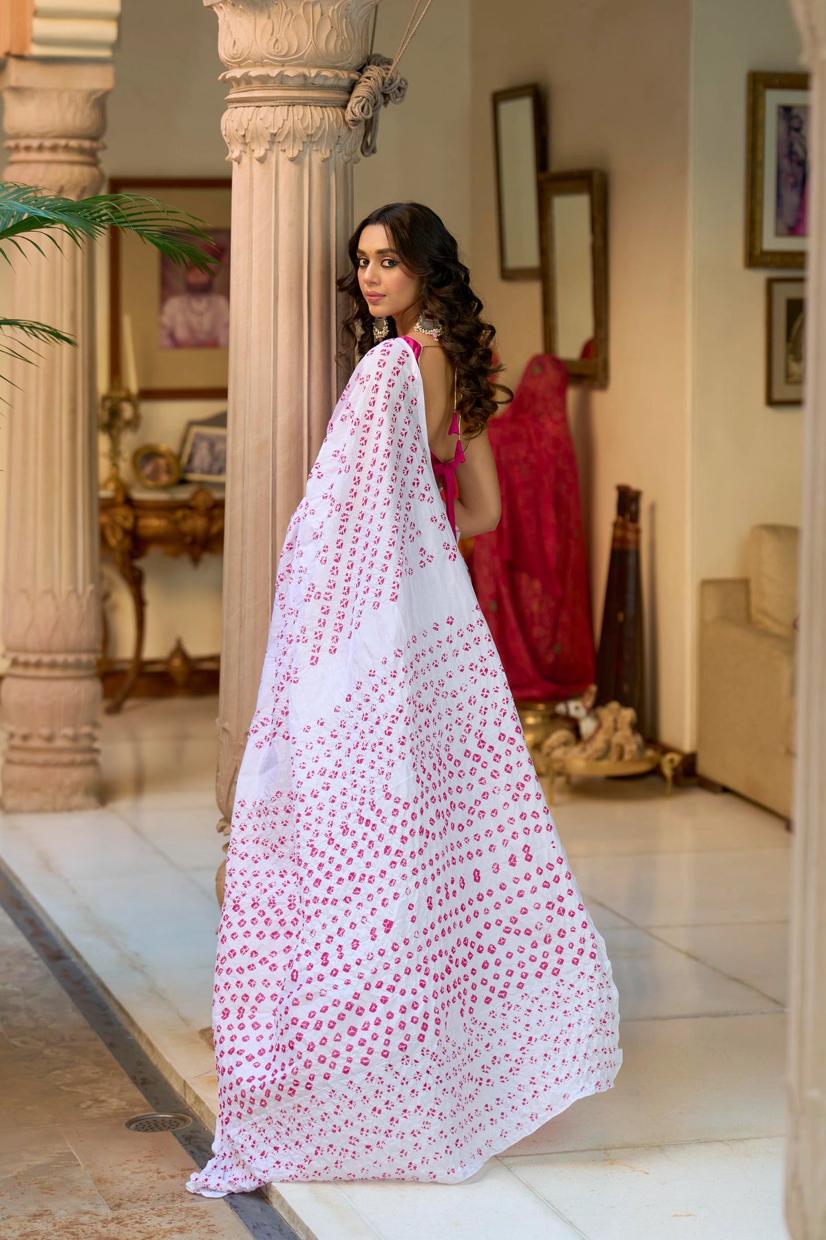 Moti Rani Bandhani Silk Saree
