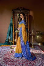 Nilanjana Ghot Chola Silk Saree