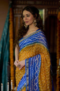 Nilanjana Ghot Chola Silk Saree