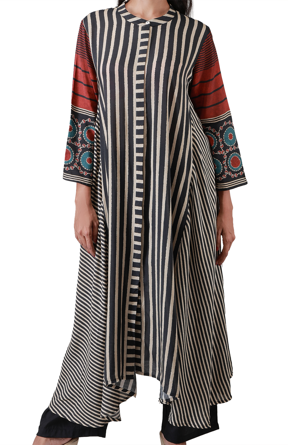 Noir Stripe Fusion Co-ord Set