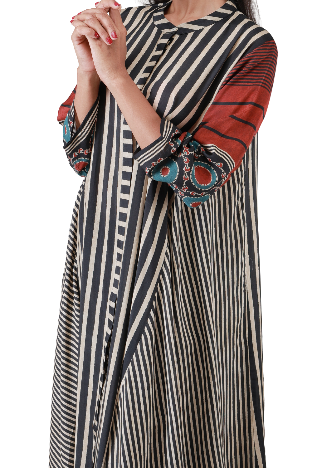 Noir Stripe Fusion Co-ord Set