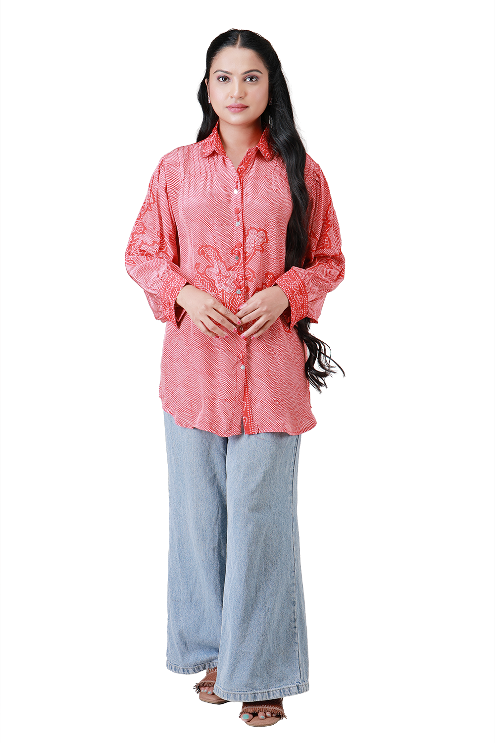 Rosebud Batik Blouse