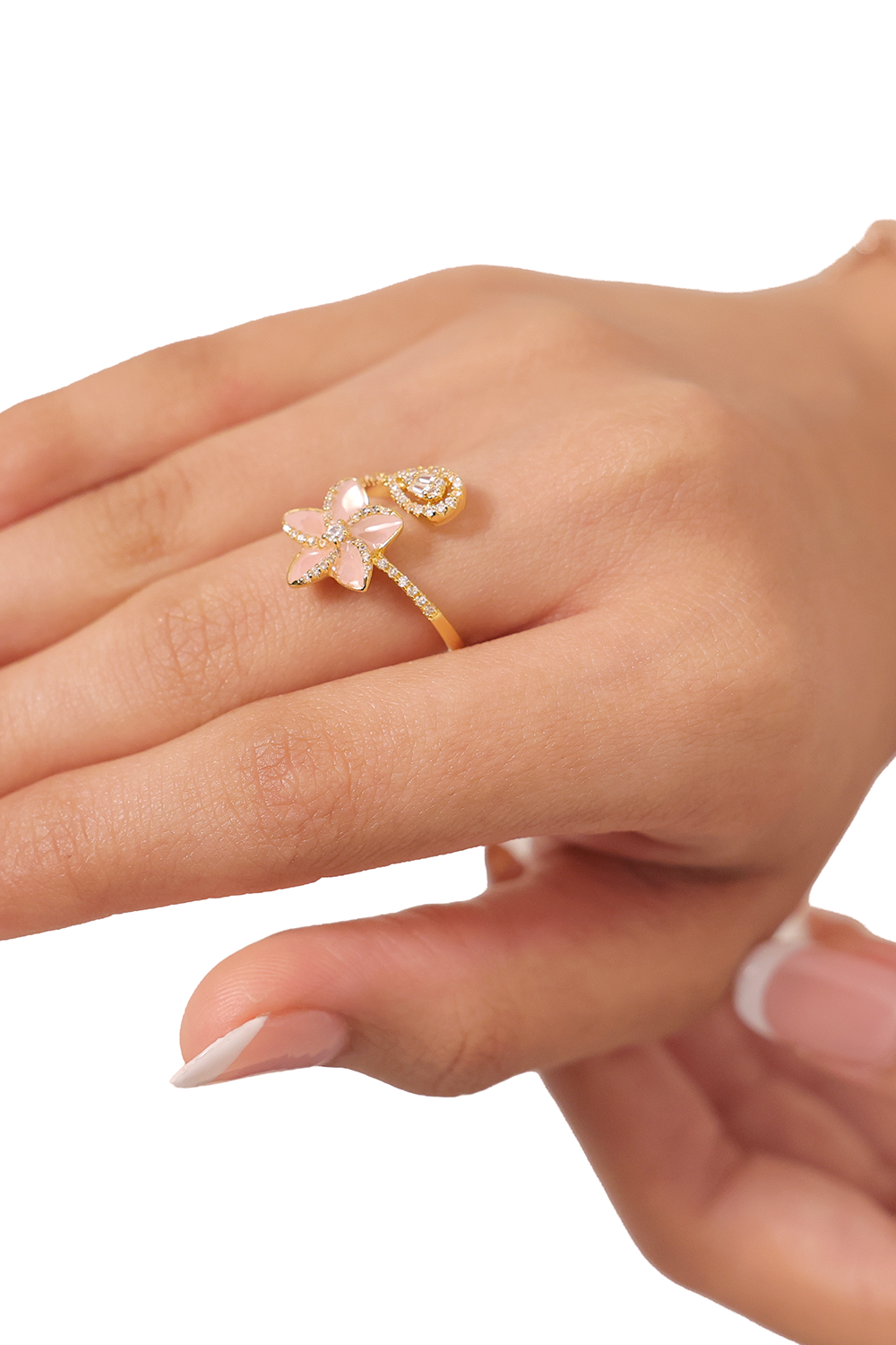 Petaline Drift Ring