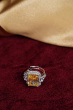 Citrine Majesty Raaga Ring