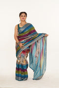 Katha Rang Rhythm Saree - Multicolor