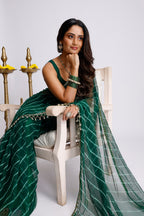 Meher Rang Leheriya Saree