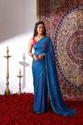 Shahi Noor Bandhani Silk Saree