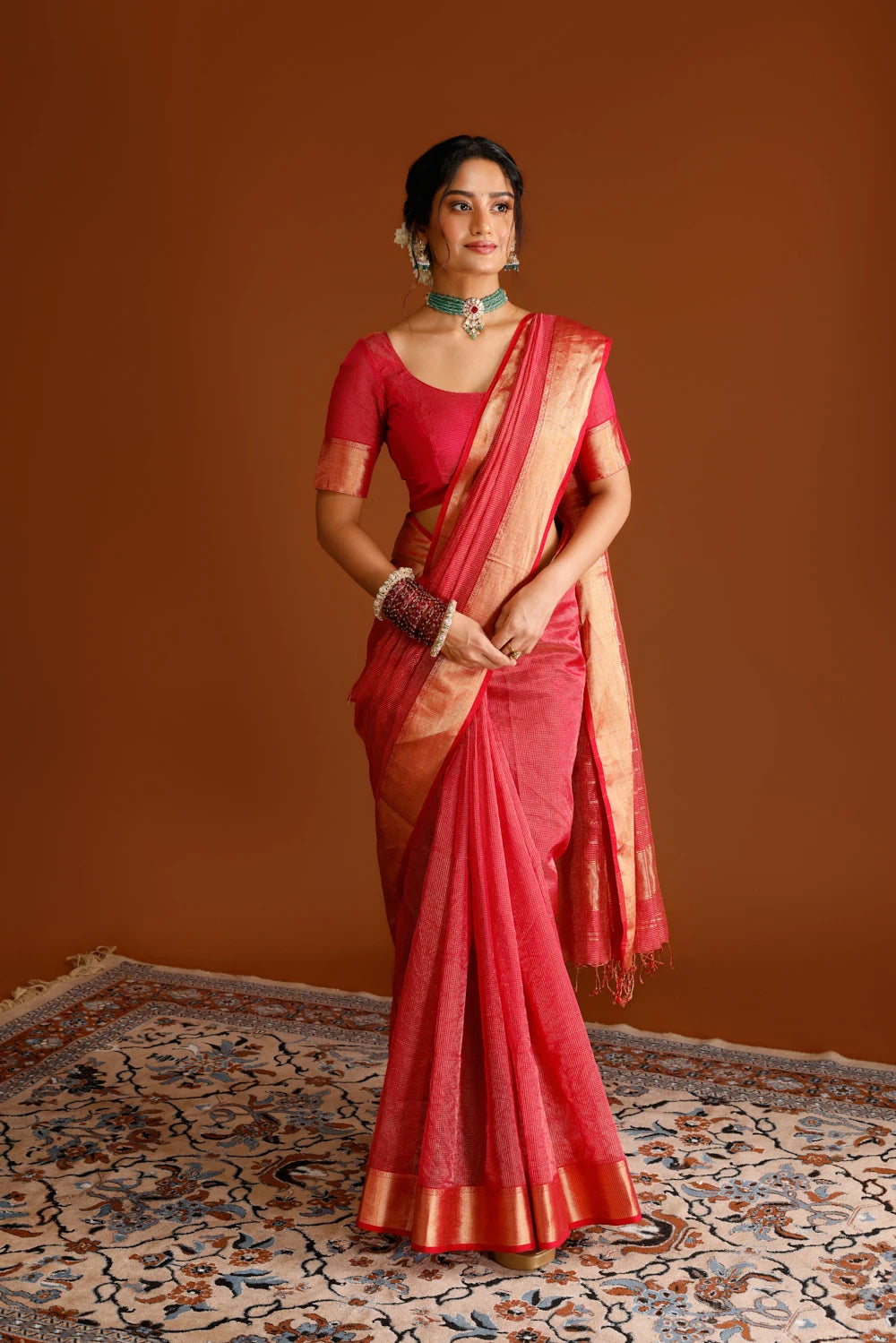 Mahika Maheshwari Cotton Silk Saree