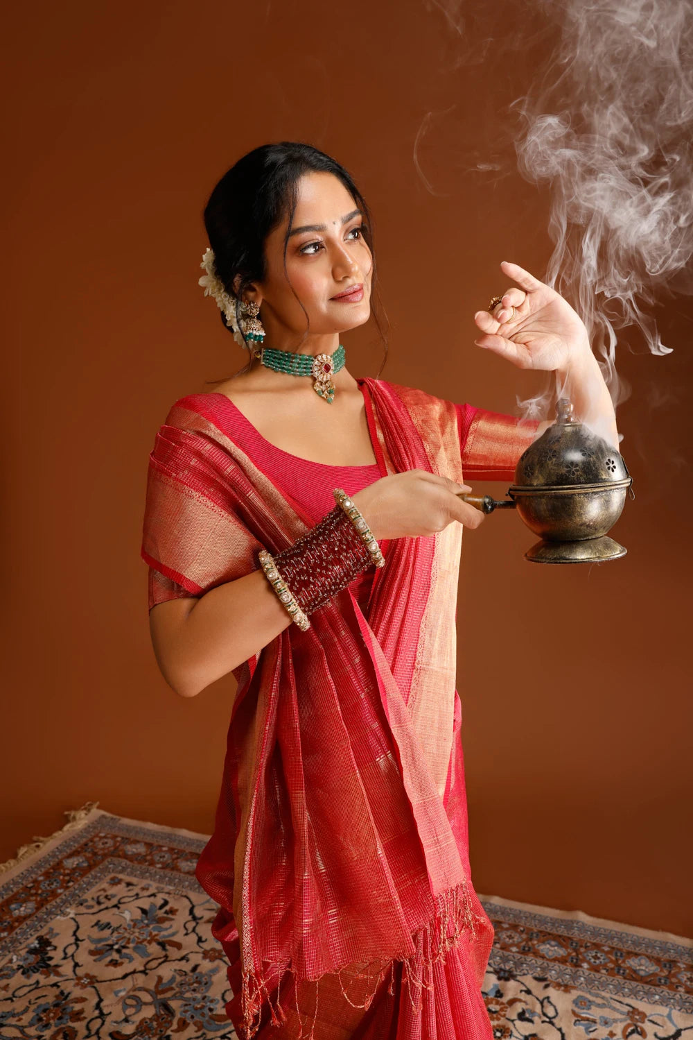 Mahika Maheshwari Cotton Silk Saree