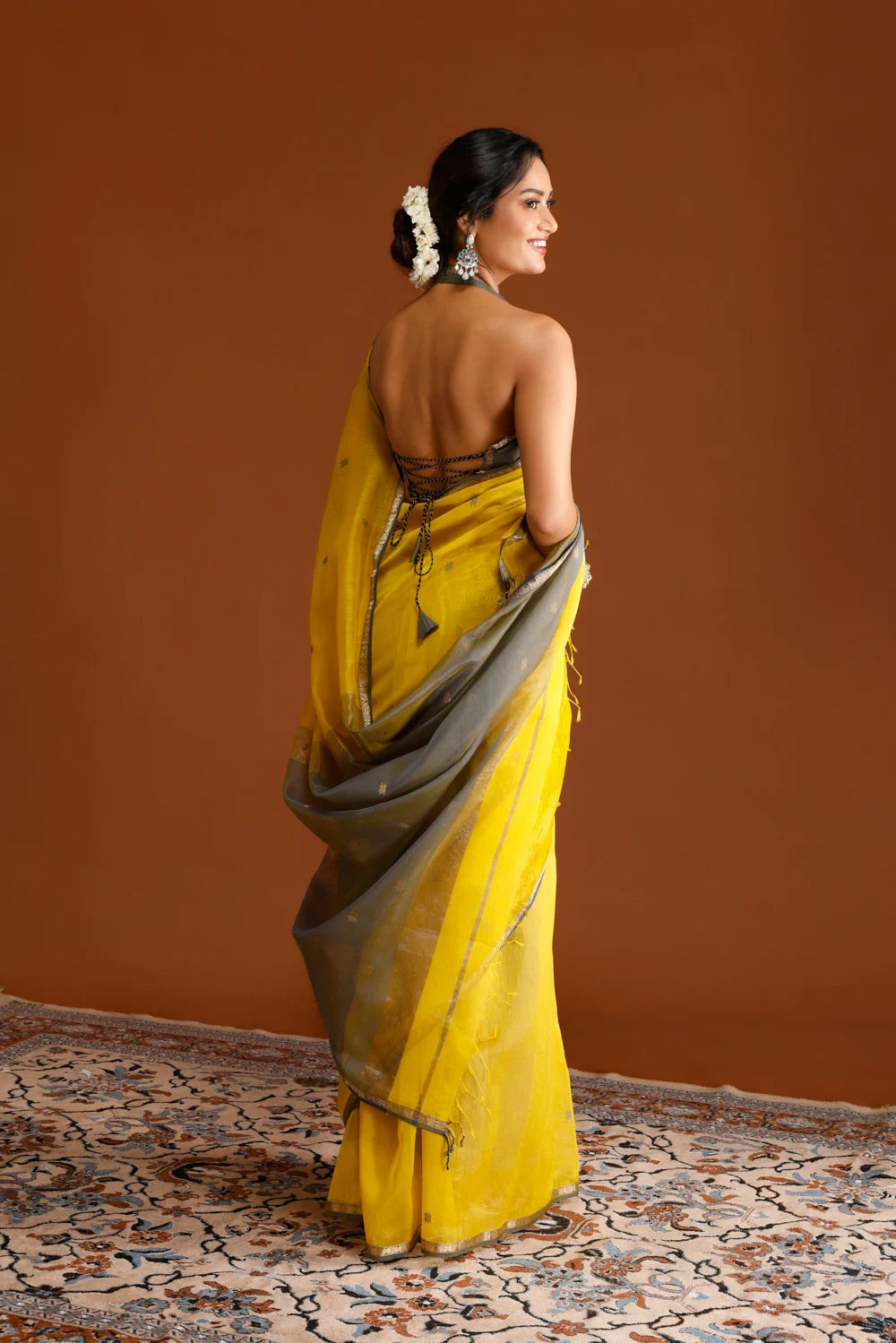 Vasudha Maheshwari Cotton Silk Saree