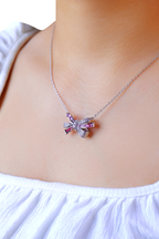 Cerise Bow Radiance Set