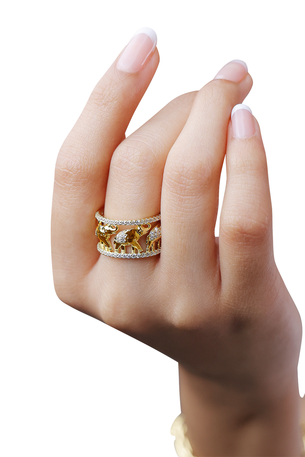 Golden Caravan Ring