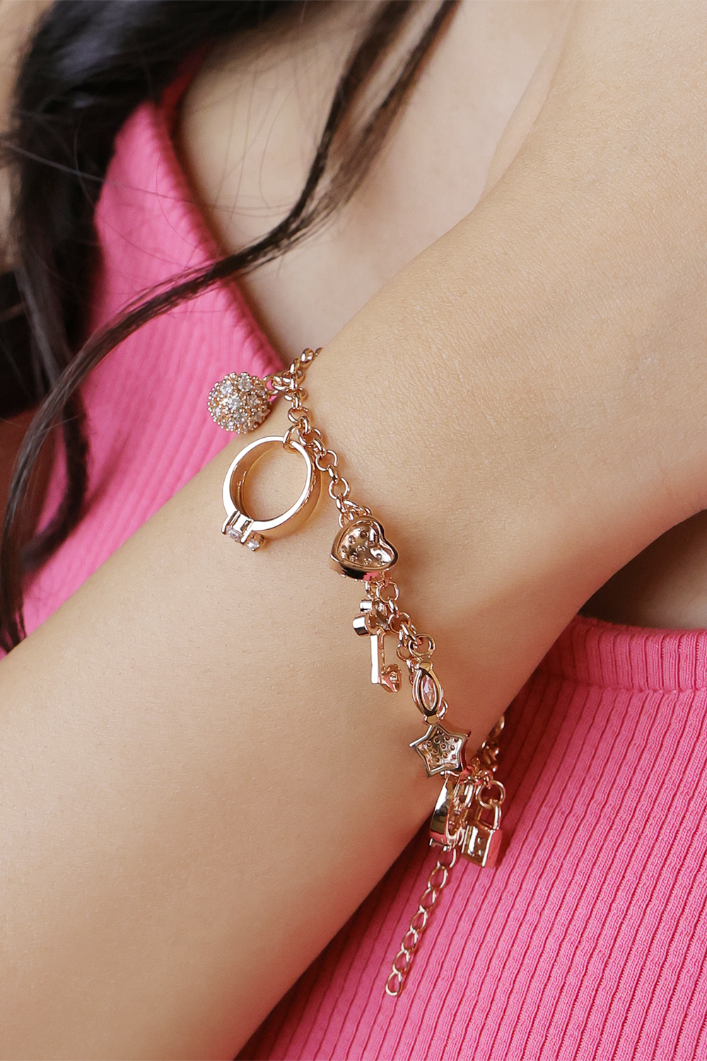 Keepsake Story Gold Bracelet