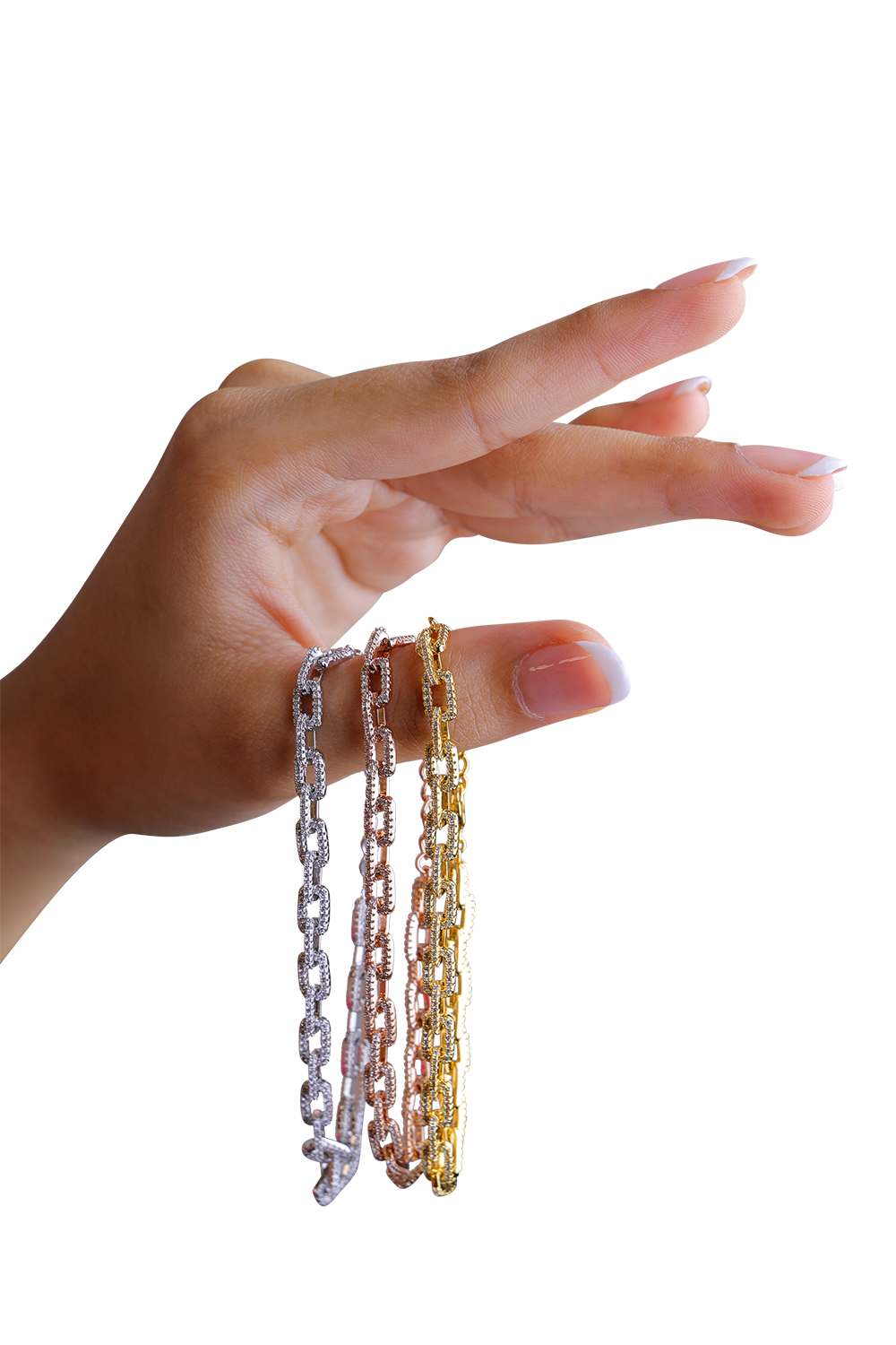 Seraphina Link Bracelet- Gold