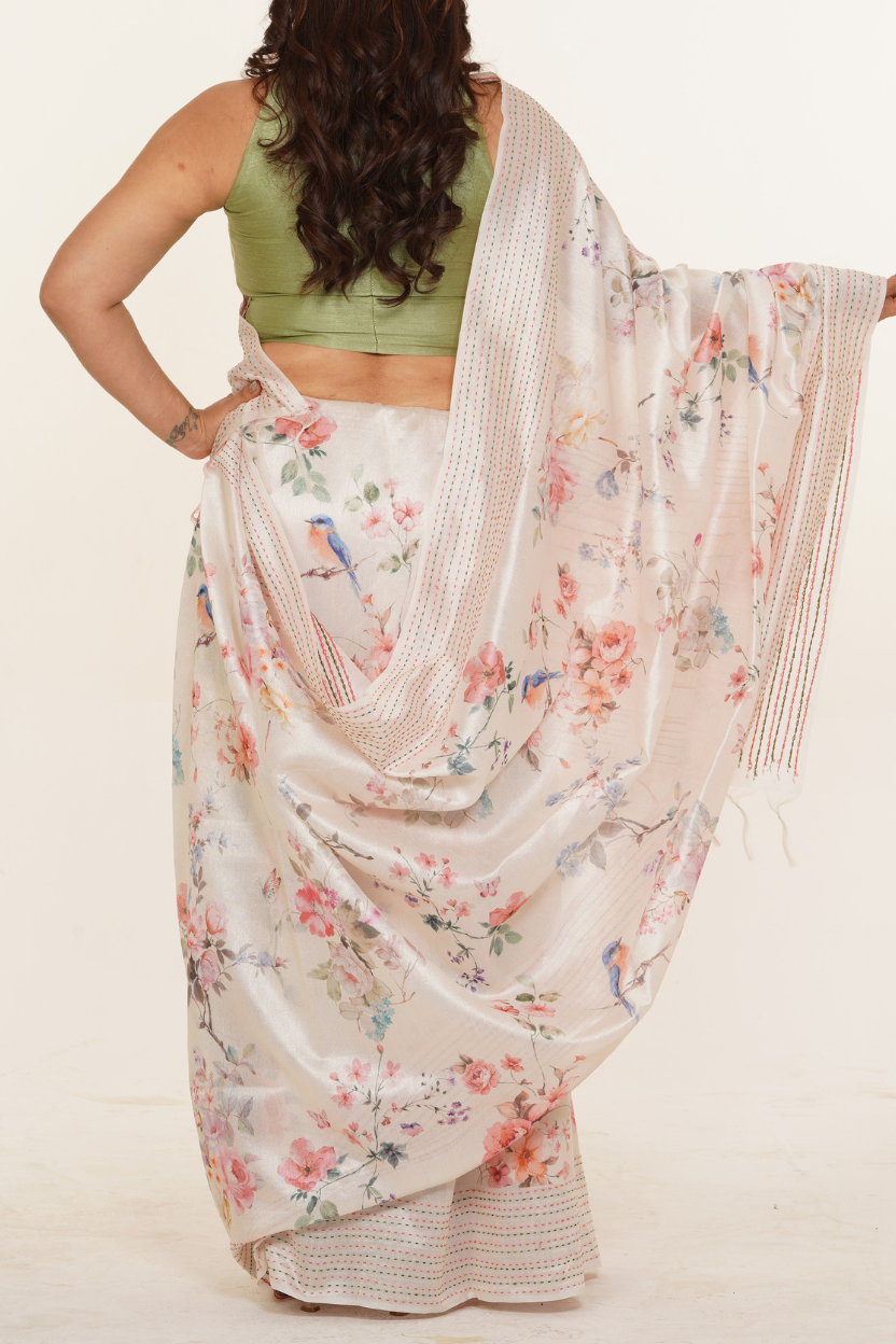 Tantu Ethereal Cotton Silk - Pearl White