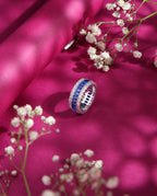 Noor Prism Raaga Diamond Ring - Blue